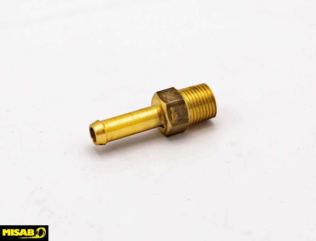 KOPPLING RAK 1/8 NPT-> 6mm